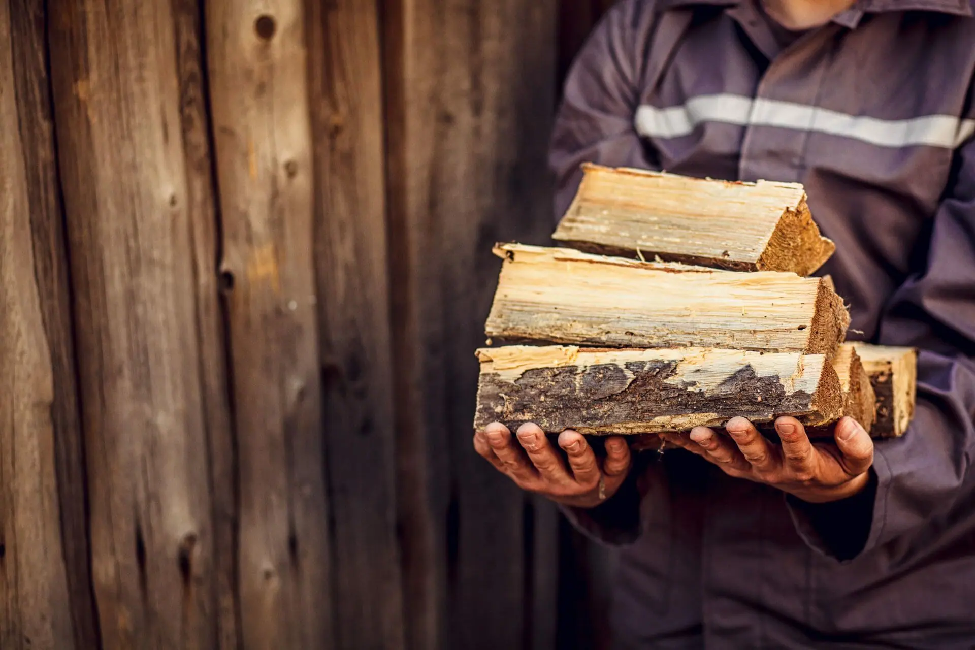 Find a good location for drying firewood