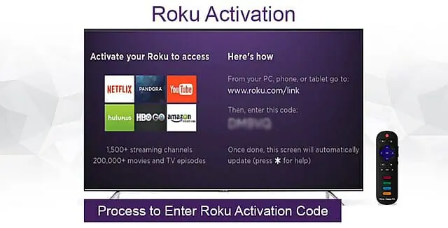 How to put fireplace on Roku TV
