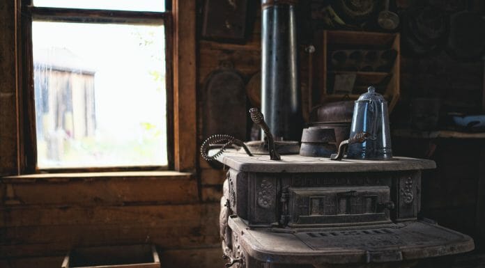 How Close Can a Wood Stove Be to a Window? wood stove near window